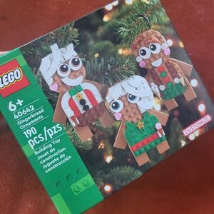 LEGO Gingerbread Ornaments Building Toy NEW